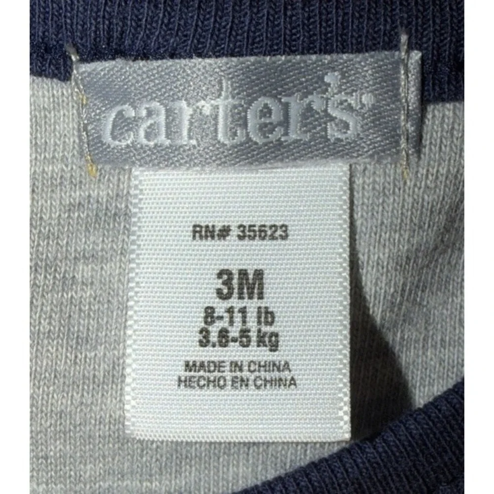 Carter's Y2K‎ Bear Firefighter Yellow Romper/sunsuit Boy New 3 Months